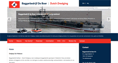 Desktop Screenshot of dutchdredging.nl